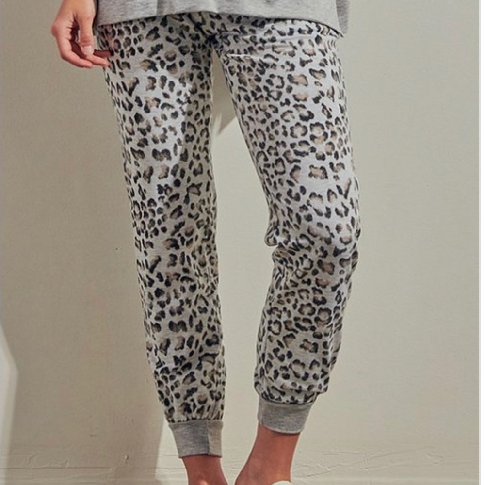 Leopard Jogger Pants